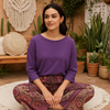The 3/4 Sleeve A-Line Top